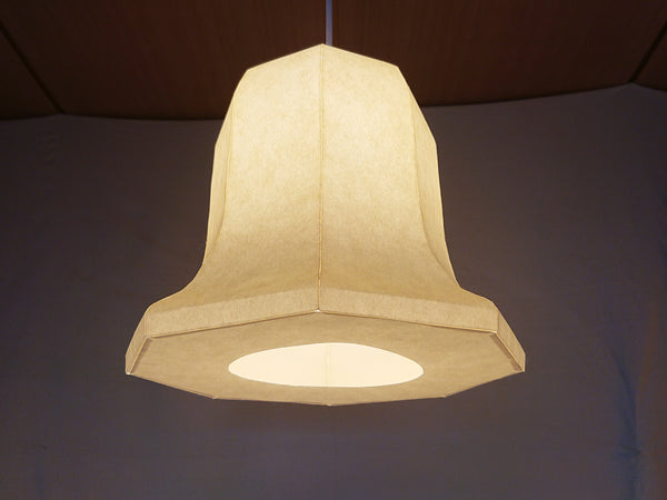 Bell-type pendant light shade Japanese paper lampshade