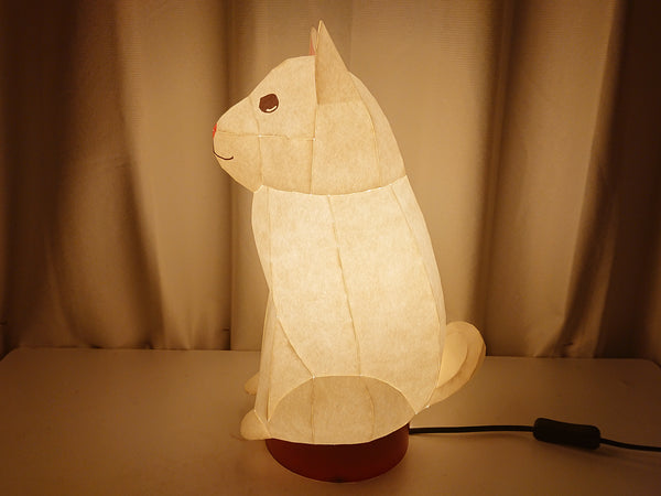 Dog type table lampshade Japanese paper lampshade