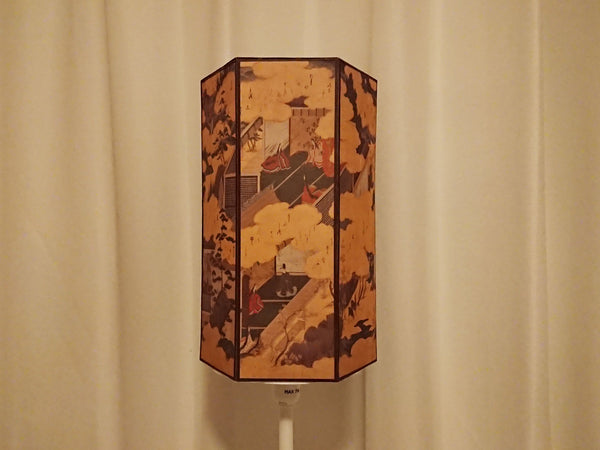 Ise Monogatari Portable Lampshade Japanese Paper Lampshade