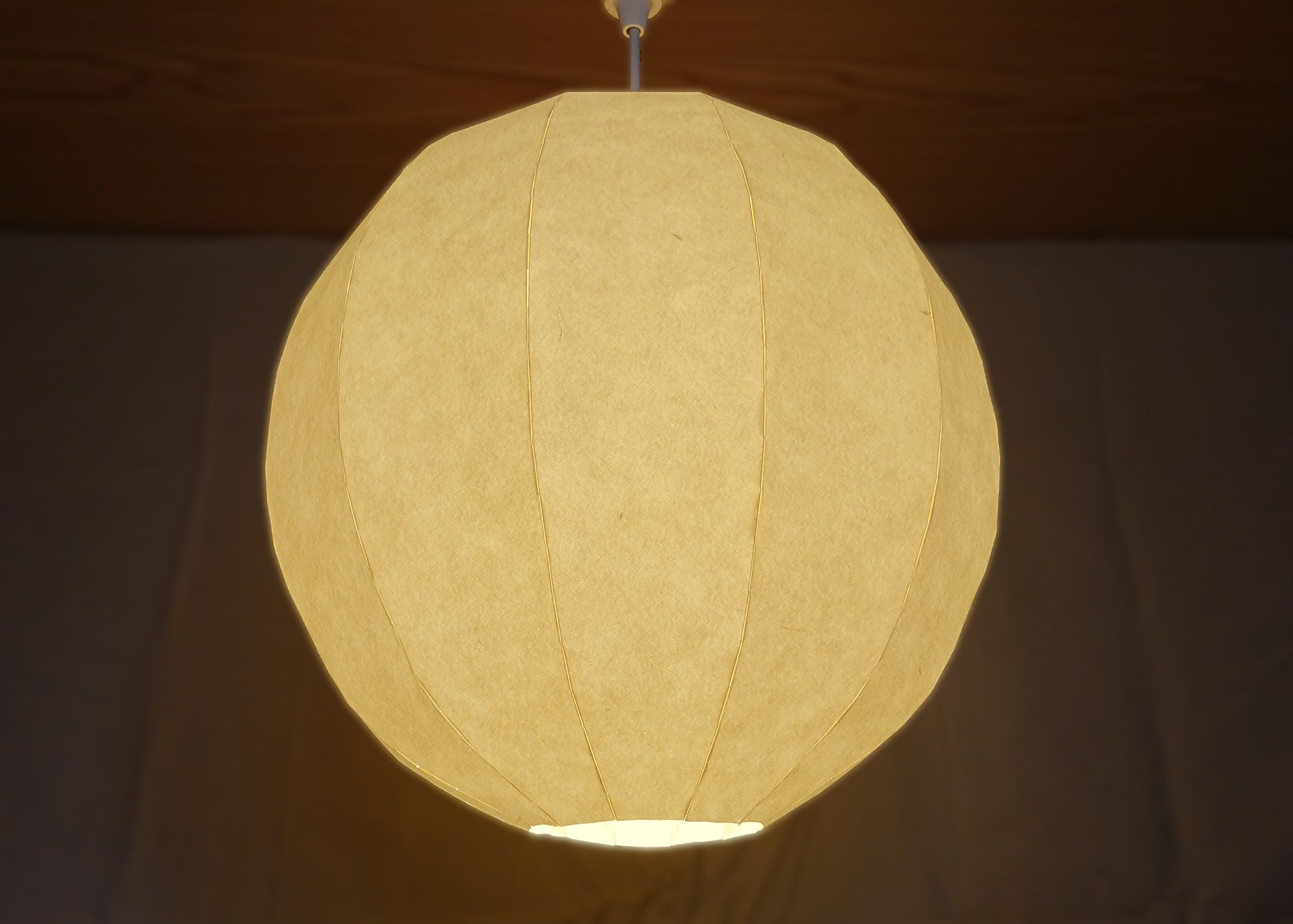 Big size lampshade for ball type pendant light Japanese paper lampshade