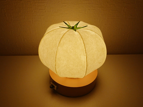 Tomate Typ Japanische Papierschirm Nachtlampe