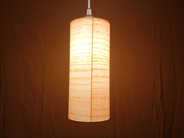 Wood grain pattern 2 illuminated print lampshade