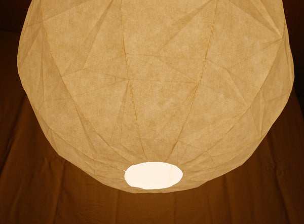 Large size lampshade for ball type pendant light Japanese paper lampshade