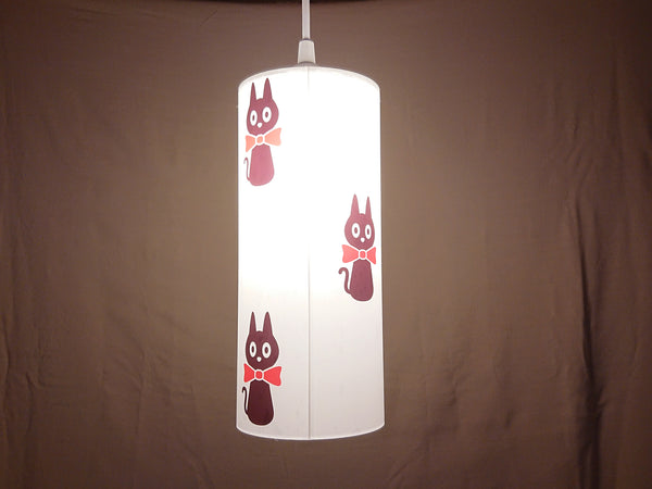 Cat pattern 1 illuminated print lampshade
