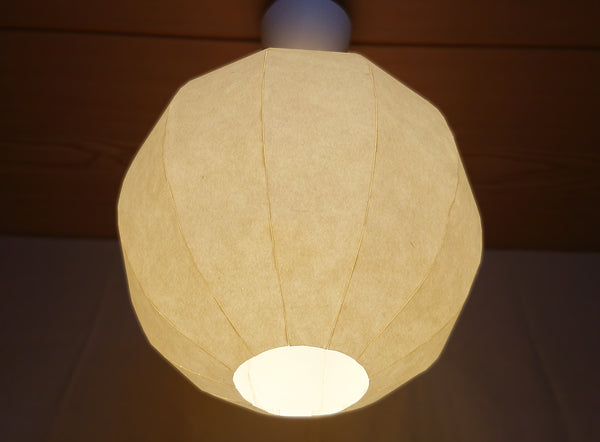 Big size lampshade for ball type pendant light Japanese paper lampshade