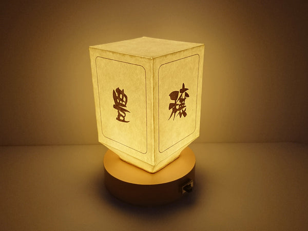 Andon Art japanische Papierschattennachtlampe