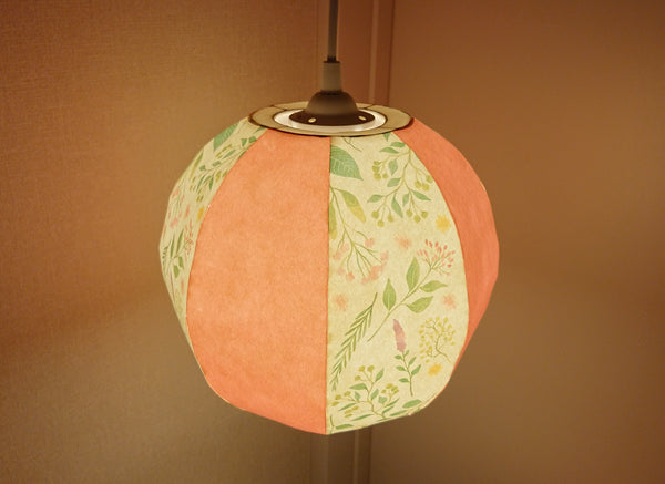 Temari pendant light shade Japanese paper lamp shade